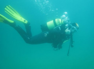  Sitio especialmenle arreglado para bucear